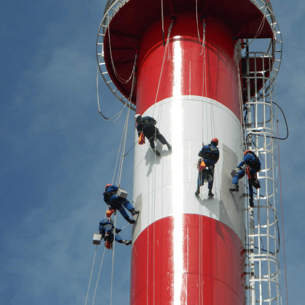 Jasa Rope Access Pembersihan dan Sealant Kaca Gedung Tinggi Bertingkat Tinggi Pekerjaan Ketinggian Profesional Bersetifikat Tersetifikasi Jakarta Bogor Depok Tangerang Selatan Bekasi Bandung Semarang Surabaya Medan Batam Makassar Balikpapan